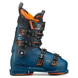 Tecnica Men's Mach 1 HV 120 Ski Boots 2026 - Black ski boots with orange accents and buckles.