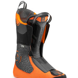 Tecnica Men's Mach 1 HV 120 Ski Boots 2026 - Black ski boots with a textured pattern on the toe and heel, featuring a prominent "HV" logo in white text on the side.
