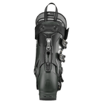 Ski boot Tecnica Mach1 MV 120 TD2 front-facing view in dark green with two front buckles