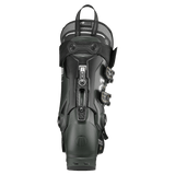 Ski boot Tecnica Mach1 MV 120 TD2 front-facing view in dark green with two front buckles