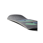 Burton Custom Snowboard 2025 - A black snowboard with a white logo on top of it.