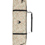 Burton Space Sack Snowboard Bag 2025 - A tan snowboard bag with a black strap and zipper, featuring a small black logo on the front.