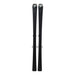 K2 Women's Disruption MTI skis with ERC 11 bindings, featuring a black and white design.
