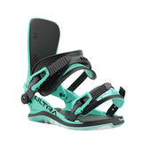 Union Women's Ultra Snowboard Binding - 2025 binding with black straps and buckles on a white background.