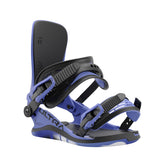 Union Women's Ultra Snowboard Binding - 2025 binding with black straps and a blue base plate.