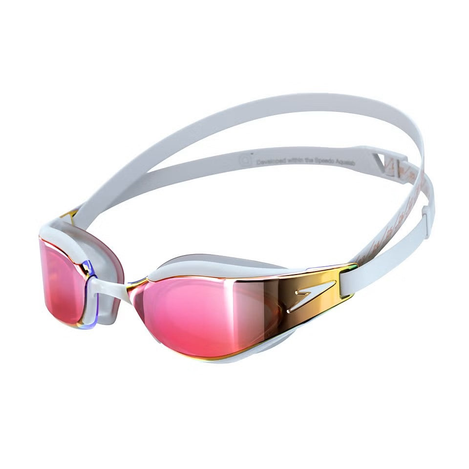 speedo vue mirror goggles Speedo Fastskin Hyper Elite Goggle Black/Oxid Grey
