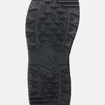 Burton Moto Boa Snowboard Boots 2025 - Black snowboard boots with a textured rubber outsole and ridged toe cap.