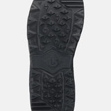 Burton Moto Boa Snowboard Boots 2025 - Black snowboard boots with a textured rubber outsole and ridged toe cap.