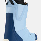 Burton Moto Boa Snowboard Boots 2025 - A pair of snowboard boots with a black strap and white soles.