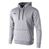 Speedo Long Sleeve Hooded Sweatshirt - A light gray hoodie with a hood, long sleeves and a kangaroo pocket.