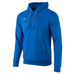 Speedo Long Sleeve Hooded Sweatshirt - A royal blue hoodie with a hood, long sleeves and a kangaroo pocket.