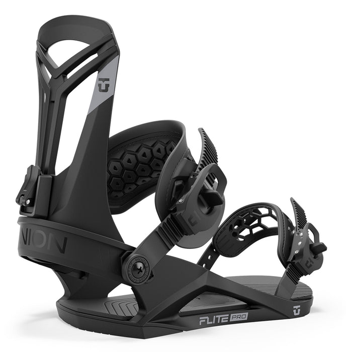 Union Flite Pro Snowboard Bindings 2025 - black angle 1