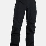 Burton Ballast GORE-TEX 2L Pants 2025 - Black pants with a subtle white logo on the left thigh and silver hardware.