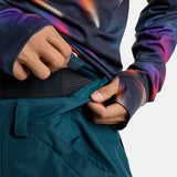 Burton Ballast GORE-TEX 2L Pants 2025 - Dark blue snow pants with a black waistband and belt loops.