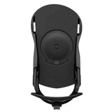 Union Women's Rosa Snowboard Bindings - 2025 snowboard bindings with a sleek black design and silver buckles.