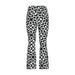 Obermeyer Women's Bond Printed Pant 2025 - Snow Geo, Black and White Mosaic - Back