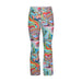 Obermeyer Women's Bond Printed Pant 2025 - Spring Melt, Multi Colored Oil Slick - Front