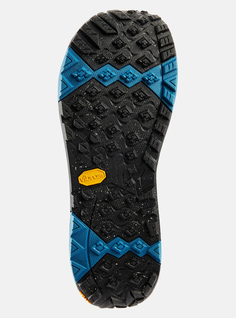 Burton Photon Boa Snowboard Boot 2025 - Black snowboard boot with a blue logo on the side and a yellow BOA dial.
