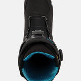 Burton Photon Boa Snowboard Boot 2025 - Black snowboard boot with a round, black BOA dial on top.