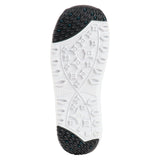 Burton Women's Limelight Boa Snowboard Boot 2025 - White snowboard boot with a black strap and blue accents on the toe cap.