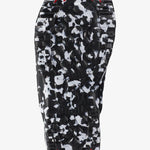 Burton Junior's Grom Boa Snowboard Boot 2025 - Black snowboard boot with a white and grey patterned design on the upper portion.