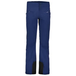 Obermeyer BLISS INS PANT TALL Women's 2022 - Dark blue pants with a subtle pattern of thin white stripes on the left leg.