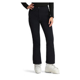 Obermeyer Women's Cloud Nine Insulated Pant 2025 - Black snow pants with zippered pockets and a high waistband.