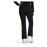 Obermeyer Women's Cloud Nine Insulated Pant 2025 - Black snow pants with zippered pockets and a straight leg cut.