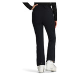 Obermeyer Women's Cloud Nine Insulated Pant 2025 - Black snow pants with zippered pockets and a straight leg cut.