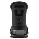 Union Junior's Cadet Pro Snowboard Binding 2025 - A black snowboard binding with a large "U" logo on top and a textured metal baseplate.