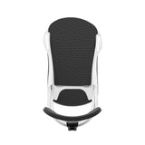 Union Junior's Cadet Pro Snowboard Binding 2025 - A white snowboard binding with a black strap and silver screws.