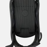 Burton Women's Step On Bindings 2025 - Black bindings with a circular logo on top of the footbed.