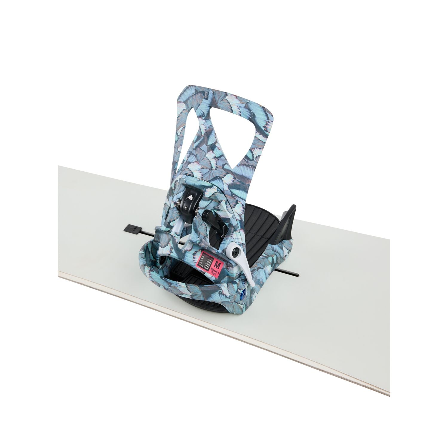 Burton Women's Step On Bindings 2025 - A pair of women's snowboard bindings with a sleek, modern design and a focus on ease of use.