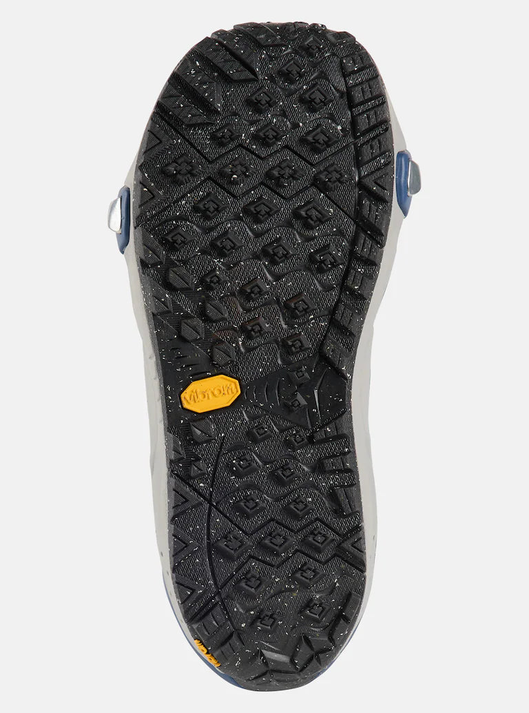 Burton Photon Step On Snowboard Boot 2025 - A black snowboard boot with a textured sole and silver buckles.