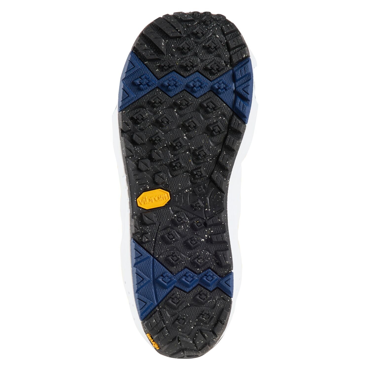 Burton Women's Felix Step On Snowboard Boot 2025 - A black snowboard boot with a yellow logo on the side and a white sole.