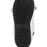 Burton Ruler Step On Boots 2025 - Black boots with a textured sole and silver hardware on the side.