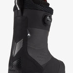 Burton Ion Boa Snowboard Boot 2025 - Black snowboard boot with a textured pattern on the side and a white logo near the top.
