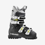 Head Women's Edge LYT 100 Ski Boot 2023 - Black ski boot with white trim and yellow accents.