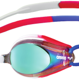 Arena Juniors' Tracks Mirrored Swim Goggles