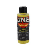 Oneball Viper All Temp Liquid Wax 2023-2024 - Yellow bottle with black cap and red label.
