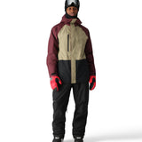 The 686 Men's GORE-TEX Core Shell Pant 2025 in this image is black with a red stripe on the right leg.