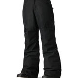 The 686 Girl's Lola Insulated Pant 2025 is black with a high waist and zippered pockets.