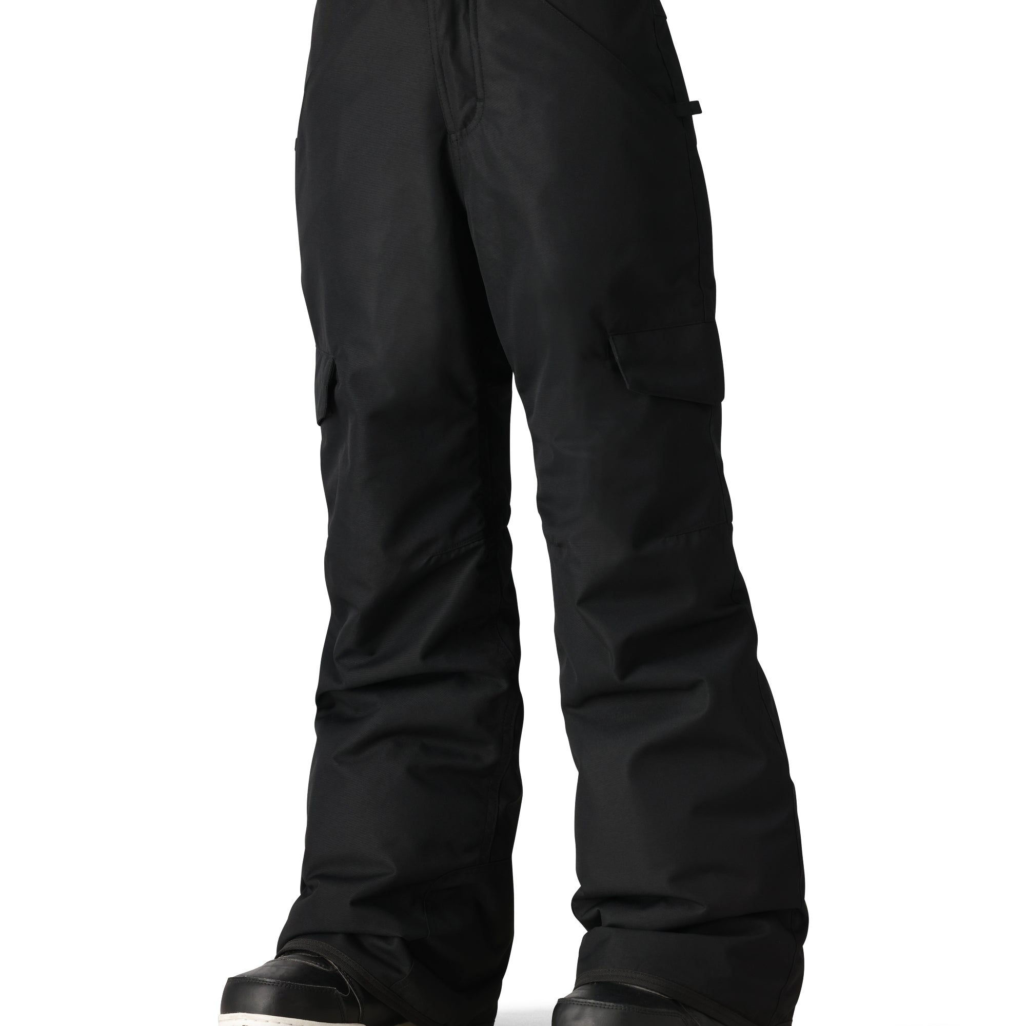 The 686 Girl's Lola Insulated Pant 2025 is black with a high waist and zippered pockets.