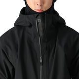 The 686 Gateway Shell Jacket 2025 is black with an insulated hood and a zippered front.