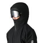 The 686 Gateway Shell Jacket 2025 is black with an insulated hood and a front zipper.