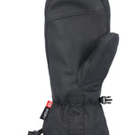 The 686 Men's Lander Mitt 2025 is black with a leather palm and thumb.