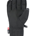 The 686 Primer Glove has a black palm and thumb with a black strap at the wrist.
