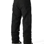 The 686 Quantum Thermagraph Pant is black with multiple pockets and an adjustable waistband.