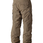 The 686 brand presents the SMARTY 3-in-1 Cargo Pant in a brown color with cargo pockets on both legs.