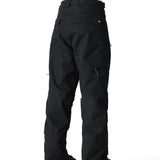 The 686 Women's SMARTY 3-in-1 Cargo Pant 2025 is black with zippered cargo pockets on both legs.